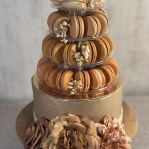 Pyramide de 30 macarons - Tour Hassan