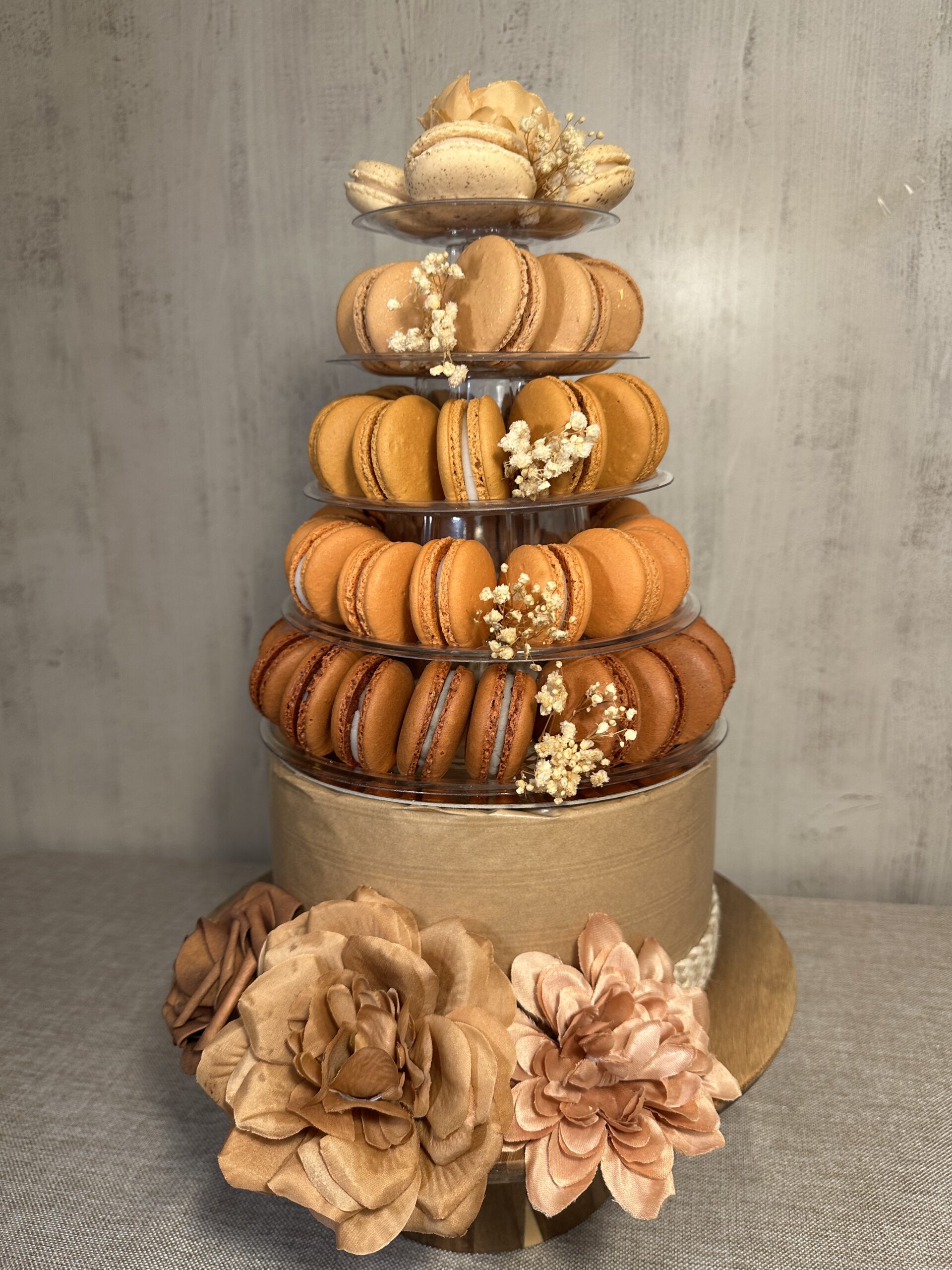 Pyramide de 65 macarons - Koutoubia